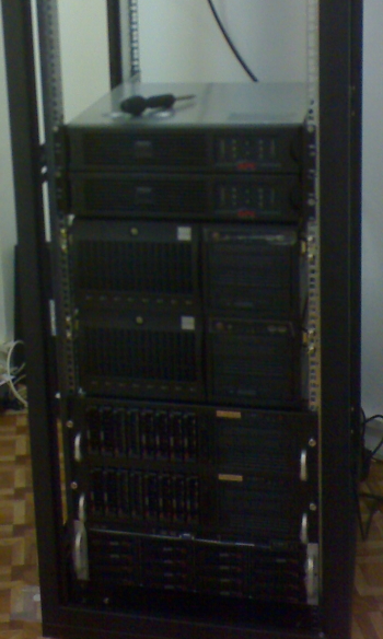 1music rack in constructie